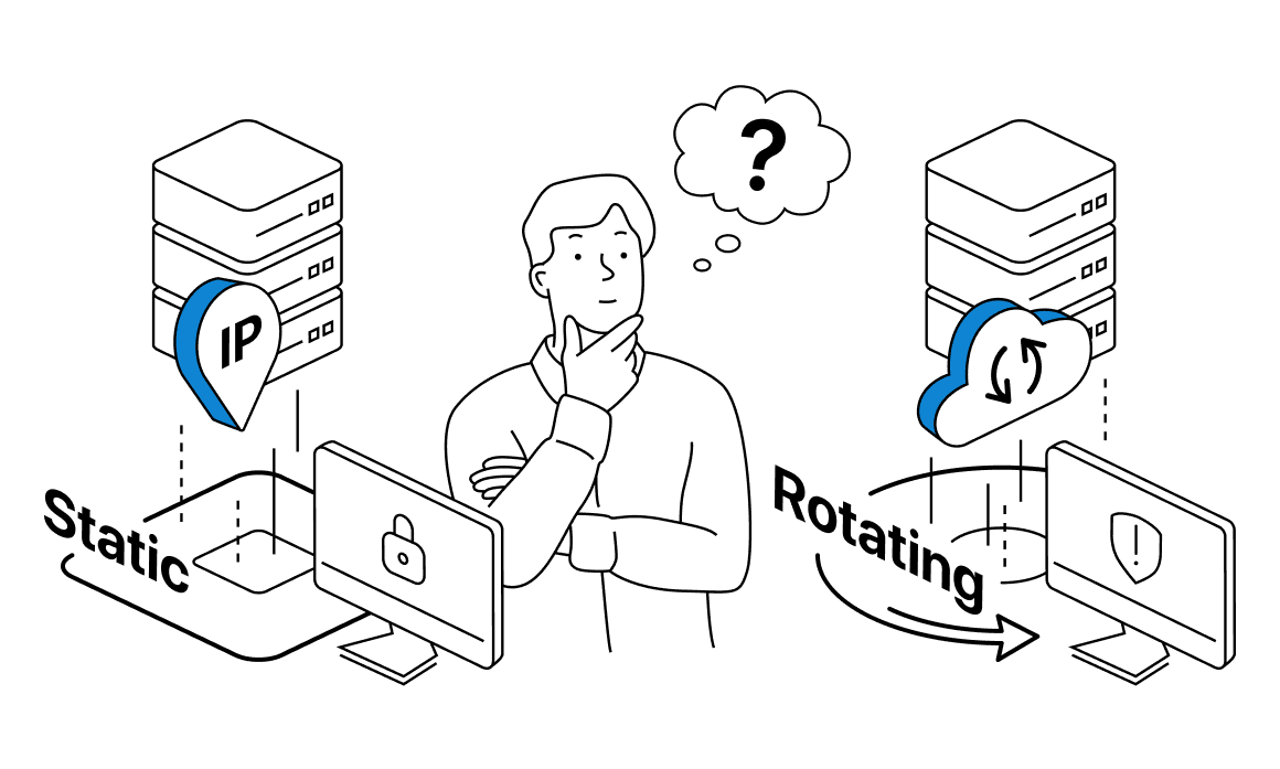 Static vs Rotating Proxies: 5 Differences You Should Pay Attention To
